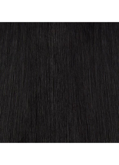 Extensiones de cabello Remy con cinta de 20 pulgadas #1 Negro azabache