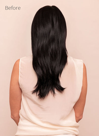 Extensions de cheveux à clip Ultimate Volume 24 pouces  #1 Noir Jais