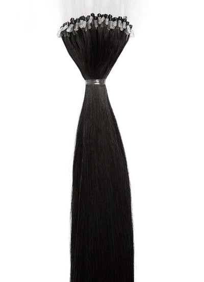 20 Inch Micro Loop Haarverlengingen #1 Jet Zwart
