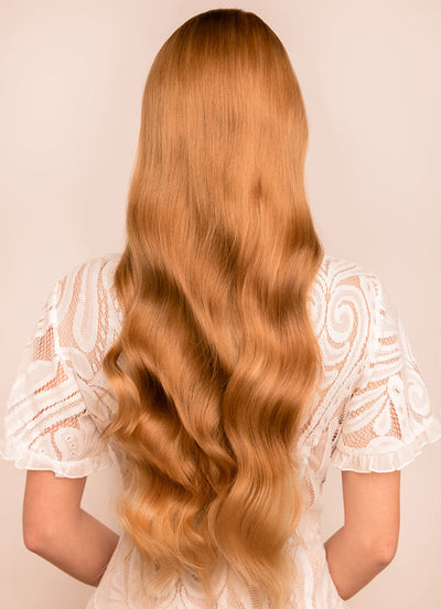 Extensions de cheveux à clip Ultimate Volume 24 pouces  #14 Blond Foncé