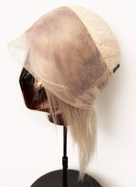 Peruca de Cabelo Humano com Renda Frontal 14 Polegadas #Gianna