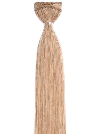 Extensiones de cabello tejidas/cosidas de 20 pulgadas #16 Rubio Dorado Claro