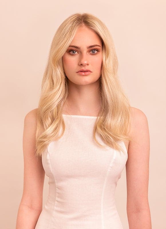 16palcové deluxe clip-in prodloužení vlasů #60 Světle blond