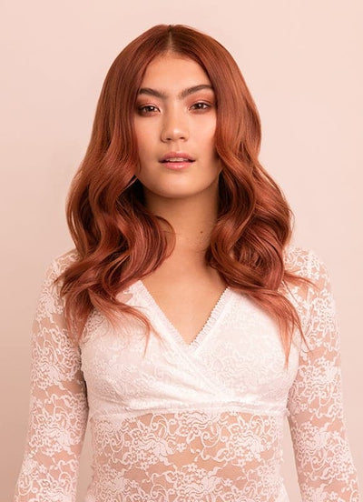 Extensions de cheveux à clip Ultimate Volume 16 pouces #33 Rouge acajou foncé
