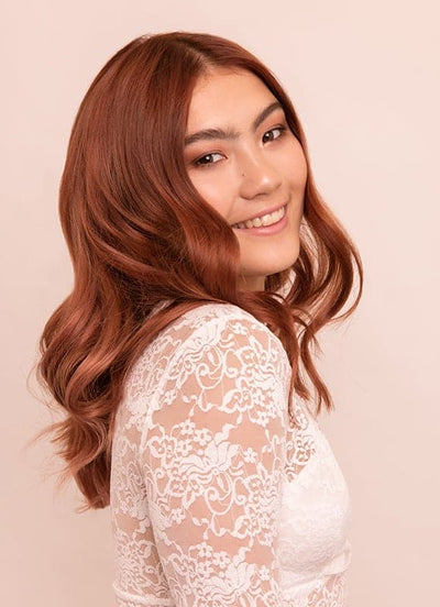 Extensions de cheveux à clip Ultimate Volume 16 pouces #33 Rouge acajou foncé