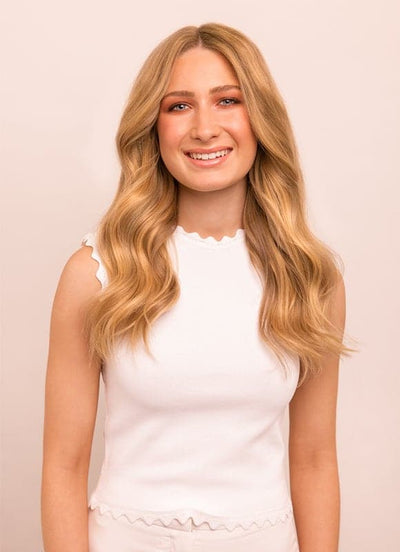 Extensions de cheveux à clip Ultimate Volume 16 pouces #16 Blond doré clair