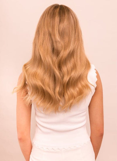 Extensions de cheveux à clip Ultimate Volume 16 pouces #16 Blond doré clair