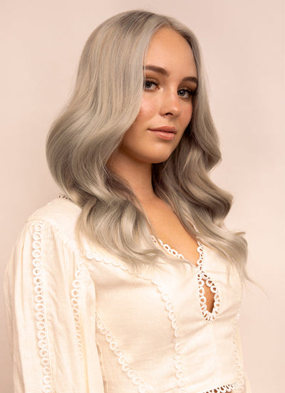 Extensions de cheveux à clip Ultimate Volume 16 pouces Argenté