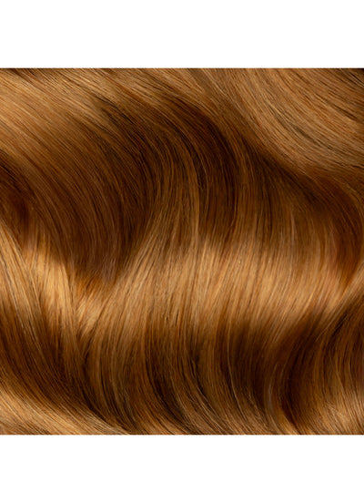 Extensions de cheveux à clip deluxe 16 pouces #8 Brun châtain