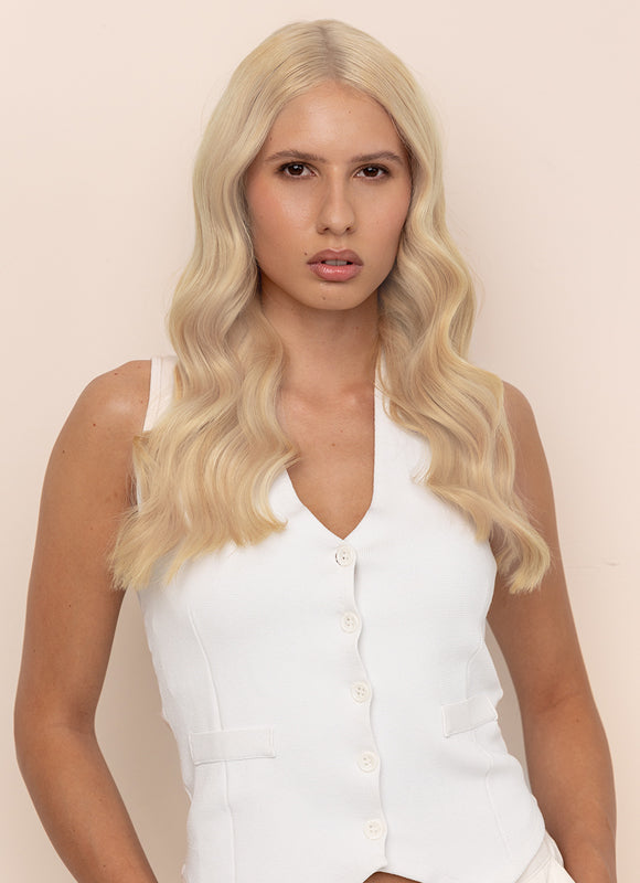 16 Zoll Halo Extensions in Eisblond