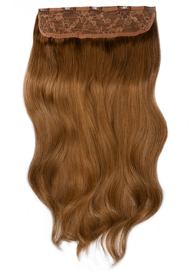 Clip-in One Piece Volumiser – Mittelbraun bis Kastanienbraun Ombré