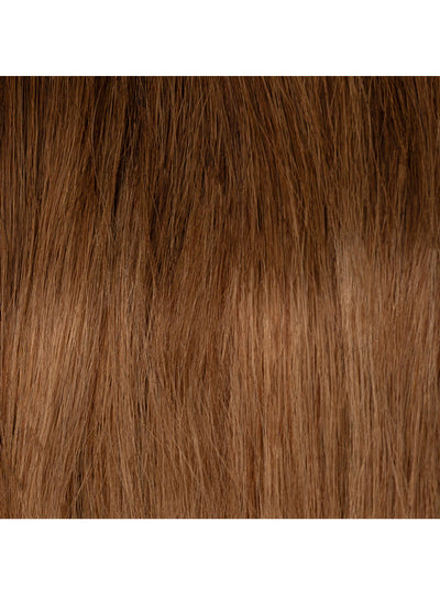 Clip-in One Piece Volumiser – Mittelbraun bis Kastanienbraun Ombré