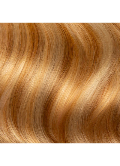 Extensions de cheveux à clip Ultimate Volume 16 pouces Brun clair avec mèches blond clair