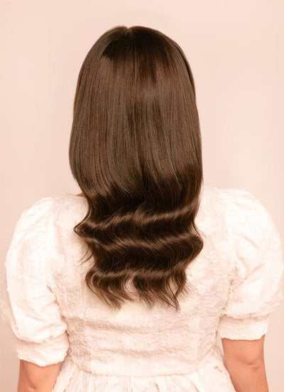 Extensions de cheveux à clip Ultimate Volume 16 pouces #1C Brun moka