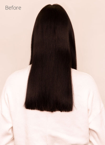 Extensions de cheveux à clip Ultimate Volume 24 pouces en #in 1B Noir Naturel