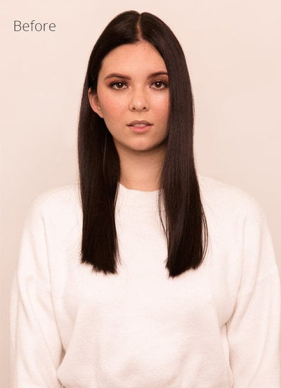 Extensions de cheveux à clip Ultimate Volume 20 pouces en #in 1B Noir Naturel