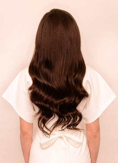 Extensions de cheveux à clip deluxe 20 pouces #2 Brun foncé