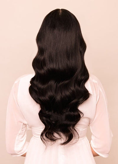 Extensions de cheveux à clip Ultimate Volume 20 pouces en #in 1B Noir Naturel