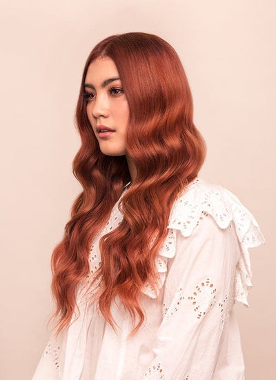 Extensions de cheveux à clip Ultimate Volume 20 pouces  #33 Rouge Auburn Foncé
