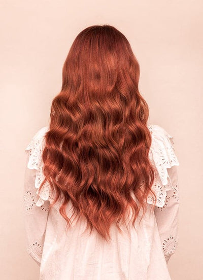 Extensions de cheveux à clip Ultimate Volume 20 pouces  #33 Rouge Auburn Foncé