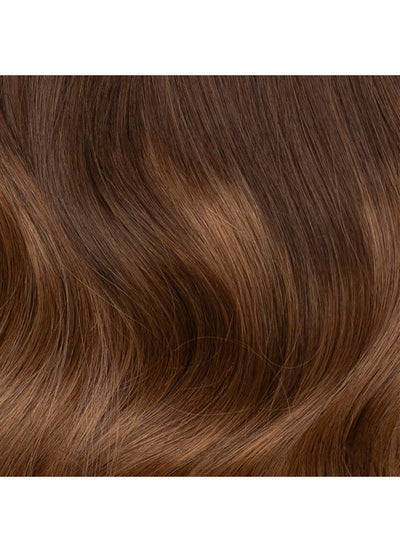 Extensions de cheveux à clipser 20 pouces Volume Complet Ombre Brun Foncé à Clair