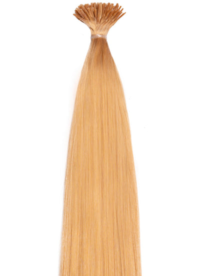 20-calowe przedłużenia włosów z mikro-koralikami / I-Tip #27 Truskawkowy Blond