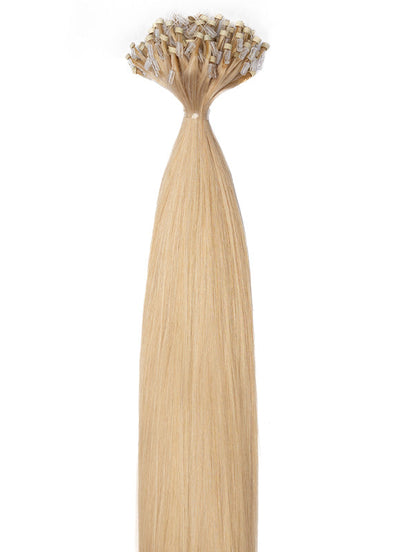 20-calowe mikropętelkowe przedłużenia włosów #Ice Blonde