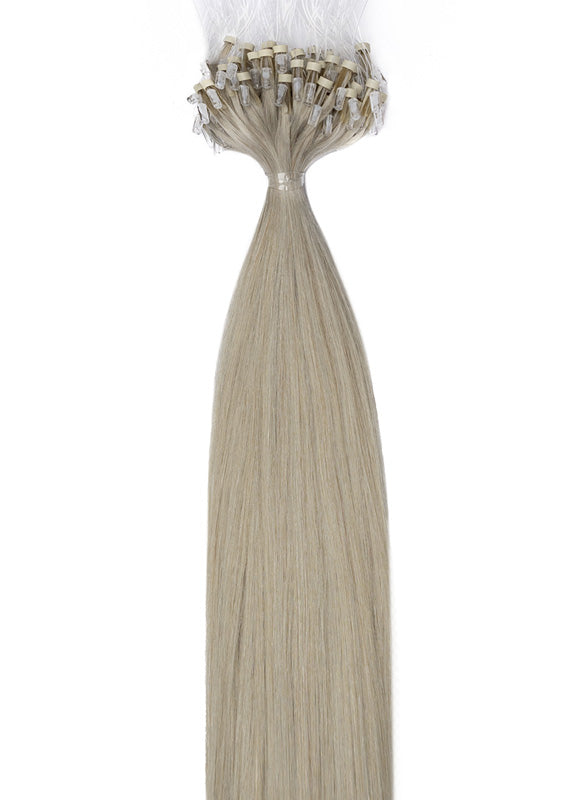 Extensiones de pelo Micro Loop de 20 pulgadas #Gris Claro