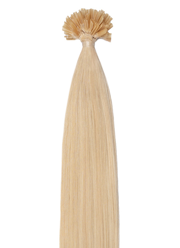 20 palců Keratinové spojení/ Fusion prodloužení vlasů Nehet/ U-Tip #60A Světle popelavá blond
