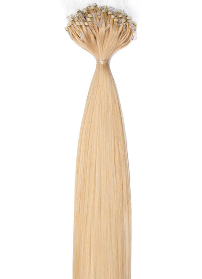 20 palců Micro Loop prodloužení vlasů #60A Světle popelavá blond