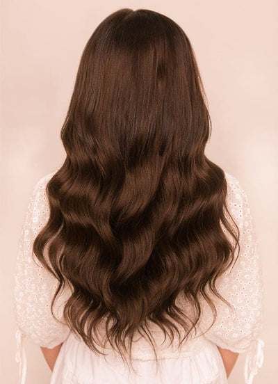 Extensions de cheveux à clip Ultimate Volume 20 pouces  #1C Brun Moka
