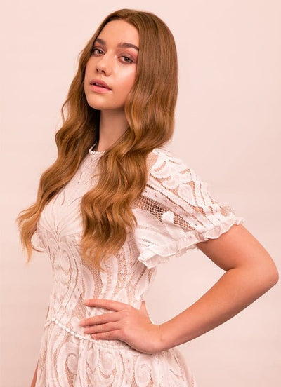Extensions de cheveux à clip Ultimate Volume 20 pouces  #8 Brun Châtain