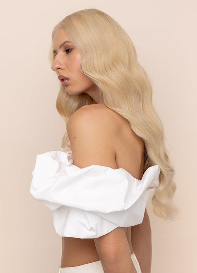 Extensions de cheveux Ultimate Volume à clipser 20 pouces Blond Glacé