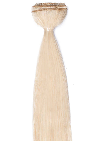 Prodlužování vlasů 20 palců Weave/Weft #60 Světle blond