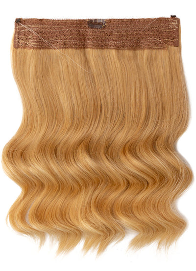 Extensiones de pelo Halo de 22 pulgadas en #16 Rubio Dorado Claro