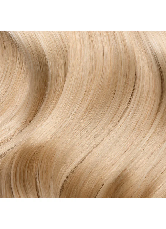 22 Zoll Halo Hair Extensions in #60A Hellaschblond