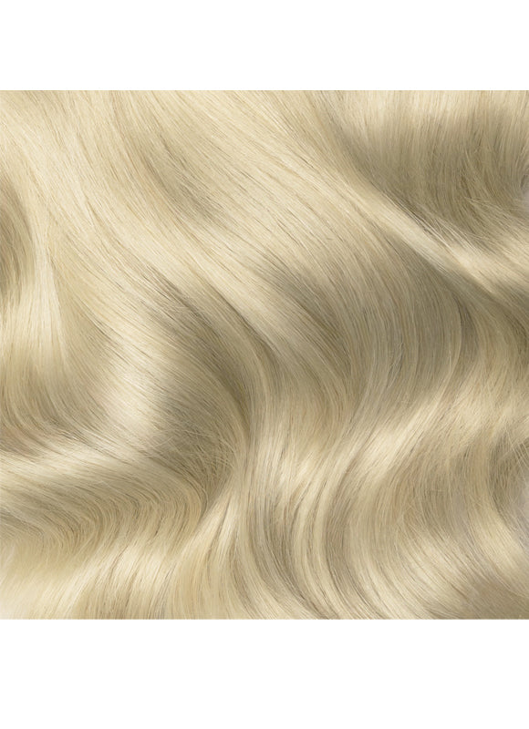 22 Zoll Halo-Haarverlängerungen – Platinblond