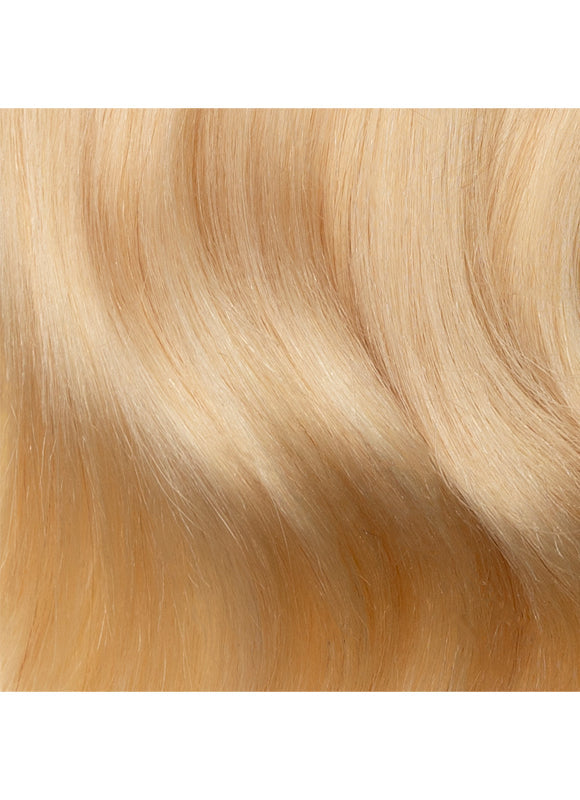 24palcové deluxe prodloužení vlasů na sponky #613 vybělená blond