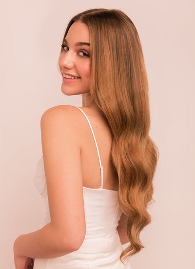 Extensions de cheveux à clip Ultimate Volume 24 pouces  #8 Brun Châtain