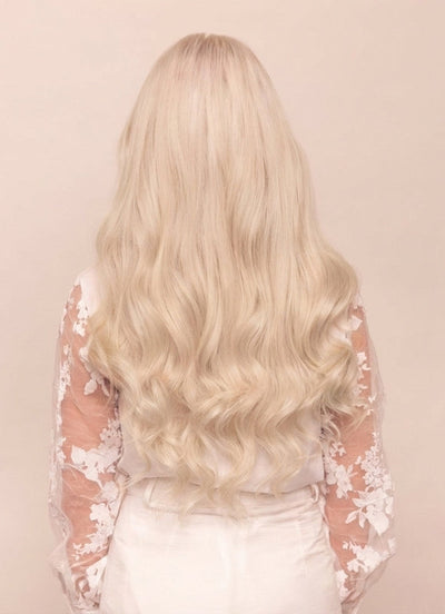 Extensions de cheveux à clipser Ultimate Volume 24 pouces #60W Blond Platine