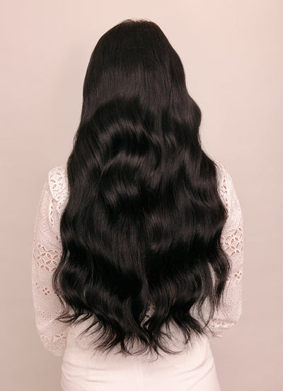 Extensions de cheveux à clip Ultimate Volume 24 pouces  #1 Noir Jais