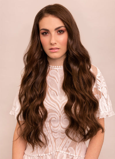 Extensions de cheveux à clip Ultimate Volume 24 pouces  #2 Brun Foncé