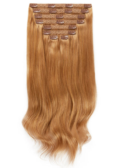 Extensions de cheveux à clip Ultimate Volume 24 pouces  #14 Blond Foncé