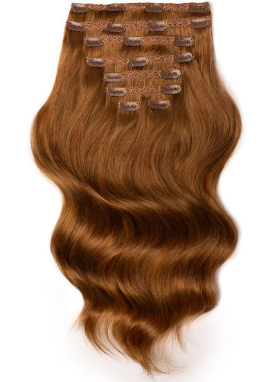 Extensions de cheveux à clip Ultimate Volume 24 pouces  #6 Brun Châtain Clair