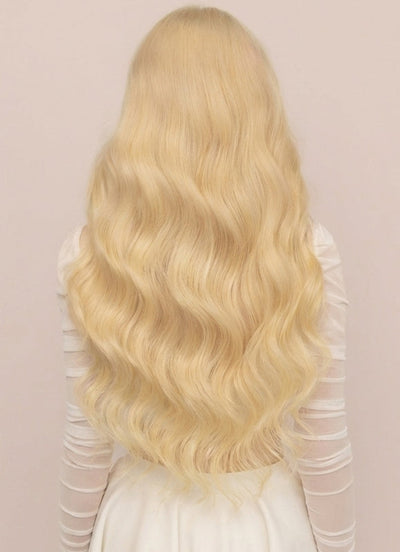Extensions de cheveux Ultimate Volume à clipser 24 pouces #613 Blond Décoloré