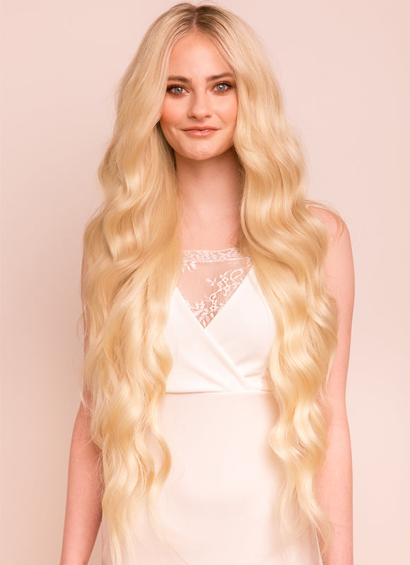 30palcové clip-in prodloužení vlasů Ultimate Volume #60 světle blond