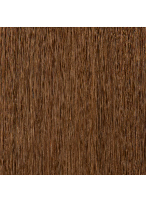 20 Inch Weave/ Weft Hair Extensions #6 Light Chestnut Brown