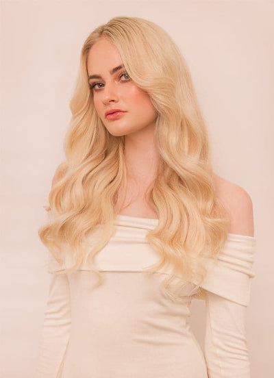 Extensions de cheveux à clip deluxe 20 pouces #60 Blond clair
