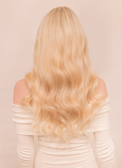 Extensions de cheveux à clip deluxe 20 pouces #60 Blond clair