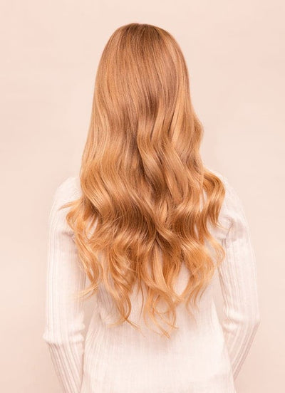 Extensions de cheveux à clips Deluxe 20 pouces #16 Blond doré clair